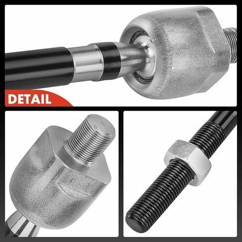 A-Premium 2 x Front Inner Tie Rod Ends, Compatible with Infiniti G35 2003-2007 & Nissan 350Z 2003-2009 in Saudi Arabia