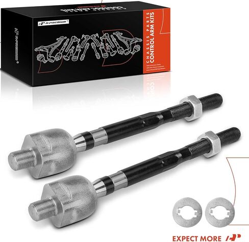 A-Premium 2 x Front Inner Tie Rod Ends, Compatible with Infiniti G35 2003-2007 & Nissan 350Z 2003-2009 in Saudi Arabia