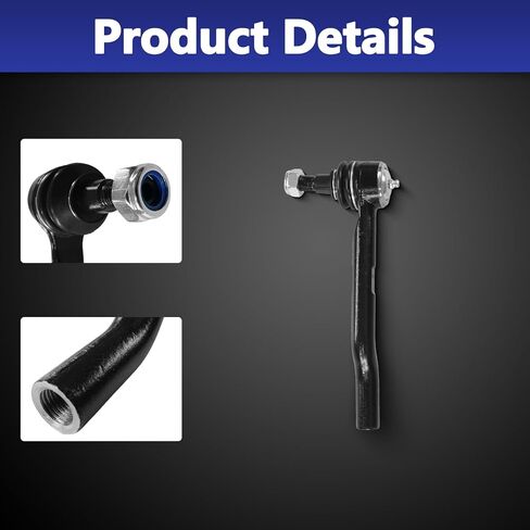 6Pcs Front Outer Inner Tie Rod Ends Boot Kit Compatible with 2014-20 Acura MDX, 2016-22 Honda Pilot Passport Ridgeline, ES801204 ES801205 EV801341 in Saudi Arabia