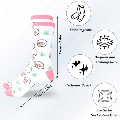 Sheep Gifts for Women and Girls Cute Funny Sheep Lovers Themed Accessories Socks Presents Christmas Stocking Stuffers Birthday Xmas White Elephant Galentines Mothers Day Graduation Gifts in Saudi Arabia