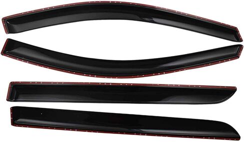 4-Pack Window Vent Visor Rain Guard Shade Deflector Smoke External Slim Style Replacement for 2005-2007 Odyssey in Saudi Arabia