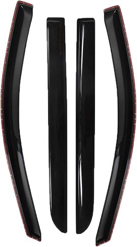 4-Pack Window Vent Visor Rain Guard Shade Deflector Smoke External Slim Style Replacement for 2005-2007 Odyssey in Saudi Arabia