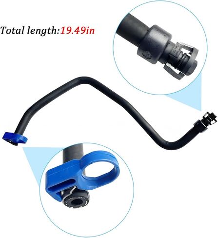 Car Radiator Coolant Hose, OEM# 13251447 13408385 Rubber Vehicle Inlet Coolant Bypass Pipe, Automotive Engine Bypass Hoses Replacement, Compatible with Cruze Trax Sonic in Saudi Arabia
