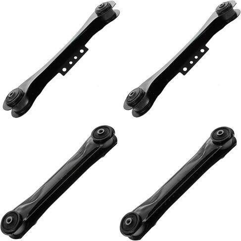 Control Arms Upper Lower Rear Left & Right Kit Set of 4 for 97-06 Jeep Wrangler in Kuwait