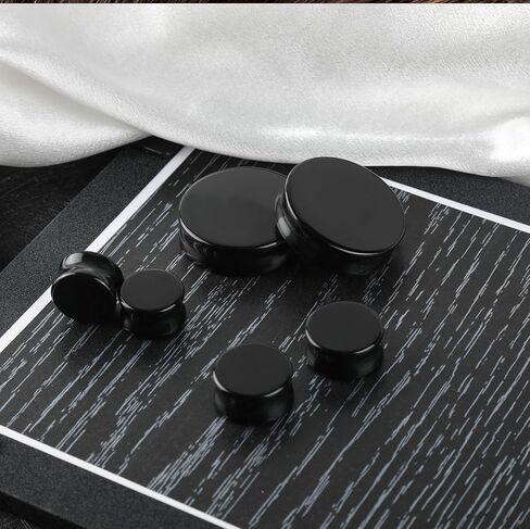 2-4 قطع من أدوات قياس الأذن الزجاجية/الحجرية مجموعة أدوات تمديد الأذن من 3 إلى 41 ملم لمقاييس الأذن مع حلقات مطاطية مجموعة أدوات تمديد الأذن الزجاجية المضيئة الفردية مجوهرات ثقب الجسم للنساء والرجال in Kuwait