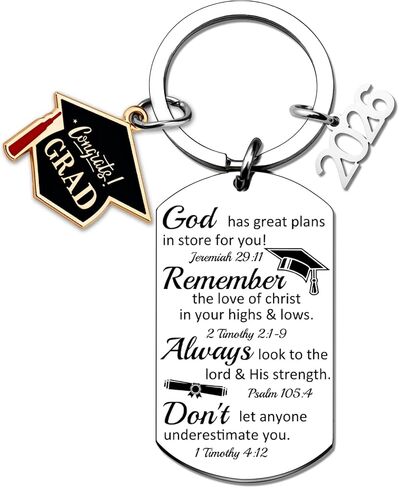 Inspirational Grad Gift For Her Him Class Of 2026 Graduation Gifts Encouragement College Middle Senior High School Grad Gift For Boys Girls Motivational 2026 Grad Keychain Present For Women Daughter in Kuwait