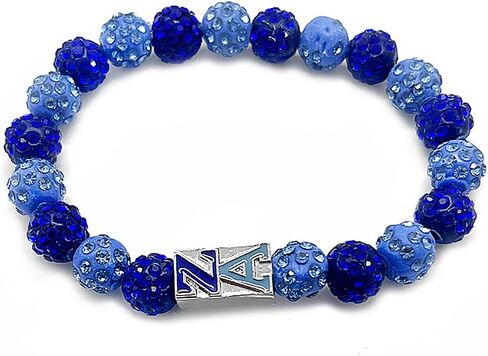 سوار مطاطي من ZETA AMICAE مع خرز من حجر الراين - مجوهرات خرز ZA للنساء in Kuwait