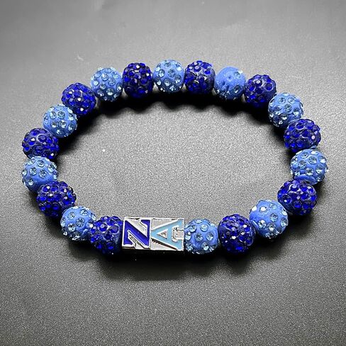 سوار مطاطي من ZETA AMICAE مع خرز من حجر الراين - مجوهرات خرز ZA للنساء in Kuwait