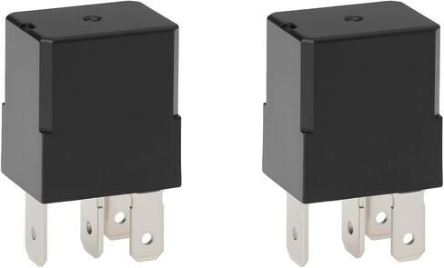 SING F LTD 2 قطعة 4-Pin مضخة وقود دراجة نارية/مرحل مروحة 54140031A 12 فولت 30-40A متوافق مع طراز Ducati 1098 1198 848 EVO in Saudi Arabia