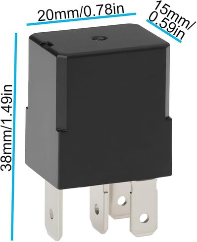 SING F LTD 2 قطعة 4-Pin مضخة وقود دراجة نارية/مرحل مروحة 54140031A 12 فولت 30-40A متوافق مع طراز Ducati 1098 1198 848 EVO in Saudi Arabia