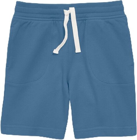 شورت رياضي أساسي للأطفال، شورت سهل الارتداء مصنوع من القطن بنسبة 100% in Kuwait