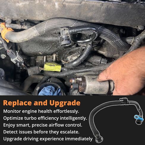 GV6Z6A664A علبة المرافق PCV صمام استراحة أنبوب خرطوم مع جهاز استشعار لفورد إسكيب 1.5L L4 شاحن توربيني 2017-2019 استبدال # GV6Z-6A664-A GV6Z6A664B GV6Z-6A664-B 46134 V631 EMH098 KCV305 in Kuwait