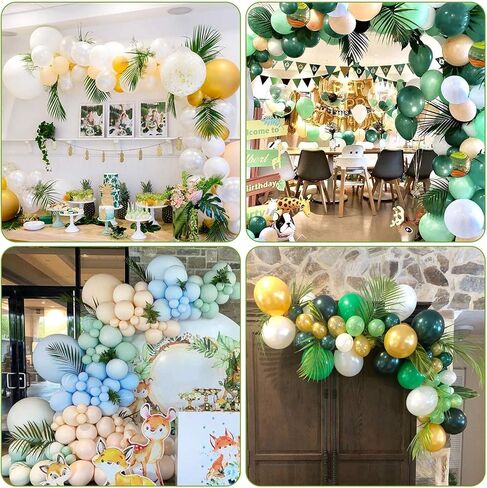 Artificial Palm Leaves for Palm Sunday, 100 Pcs Fake Palm Branches Decorations for Home Party in Kuwait