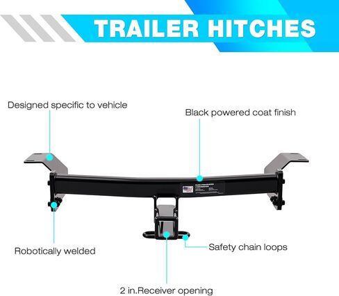 وصلة وصلة مقطورة من الفئة 3 مقاس 2 بوصة تناسب جميع سيارات هوندا CRV 2017-2025 in Kuwait