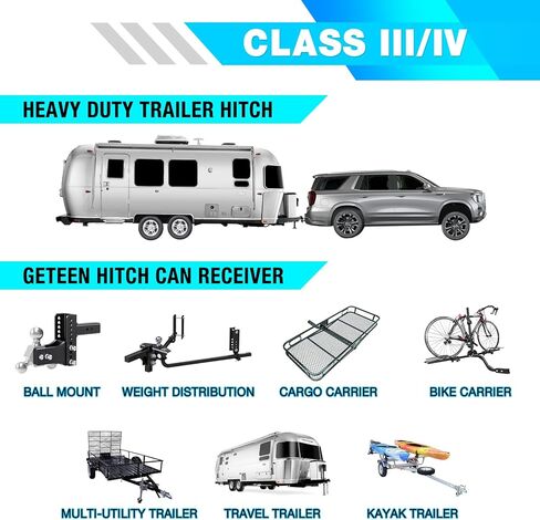 وصلة وصلة مقطورة من الفئة 3 مقاس 2 بوصة تناسب جميع سيارات هوندا CRV 2017-2025 in Kuwait