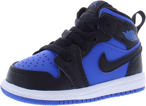 Toddler Jordan 1 Mid Black/Royal Blue-Black-White (DQ8425 042) TD - Size 6c in Saudi Arabia