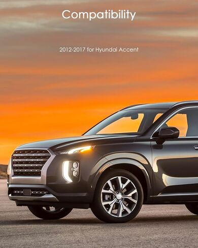 Front Complete Strut Assembly Compatible for Hyundai for Accent 2012-2017, 2PCS Shocks and Struts 172707 172707 in Kuwait