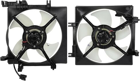 FINDAUTO 2*Radiator Cooling Fan Replacement Fits 2009-2013 for Subaru Forester 2008-2011 for Subaru Impreza in Saudi Arabia
