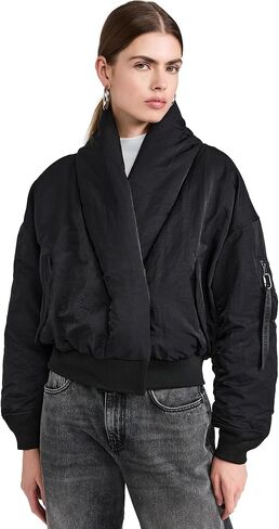 سترة طيران نسائية بياقة شال من Alpha Industries in Saudi Arabia