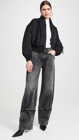 سترة طيران نسائية بياقة شال من Alpha Industries in Kuwait