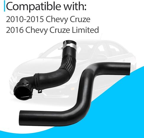 95971214 Lower Radiator Hose & Radiator Outlet Tube Assembly Fits for 2010-2015 Chevy Cruze 1.8L 2016 Cruze Limited 1.8L Replaces 95390894 in Saudi Arabia