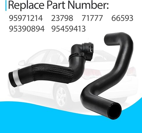 95971214 Lower Radiator Hose & Radiator Outlet Tube Assembly Fits for 2010-2015 Chevy Cruze 1.8L 2016 Cruze Limited 1.8L Replaces 95390894 in Saudi Arabia