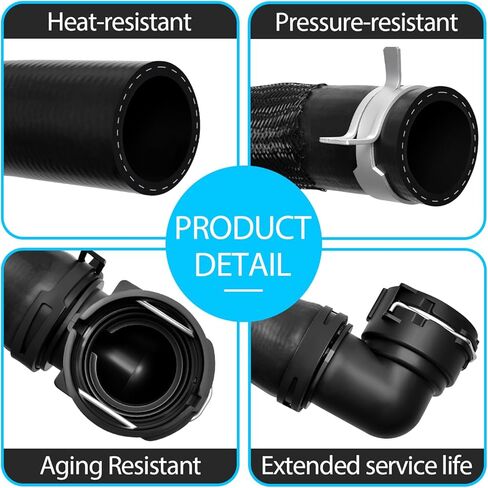 95971214 Lower Radiator Hose & Radiator Outlet Tube Assembly Fits for 2010-2015 Chevy Cruze 1.8L 2016 Cruze Limited 1.8L Replaces 95390894 in Saudi Arabia