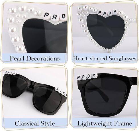 قطعتان من نظارات التخرج للملك والملكة وإكسسوارات أزياء لحفلات العودة للوطن وحفلات الزفاف وأعياد الميلاد in Kuwait