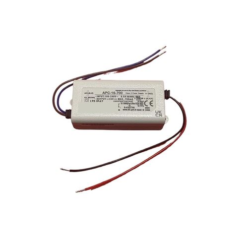 1 قطعة APC-16-700 LED 16.8 واط 9 ~ 24 فولت 700mA تيار مستمر IP42 البلاستيك الإسكان LED سائق مصدر الطاقة in Saudi Arabia