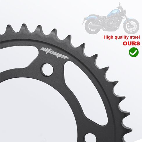 ضرس خلفي Xitomer 42 سن متوافق مع CB600F CBF600 CB650R CBR650 R F CMX1100 Rebel Touring DCT CBR900 RR CB650 R Neo Sports Cafe دراجة نارية سلسلة ضرس in Saudi Arabia
