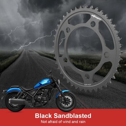 ضرس خلفي Xitomer 42 سن متوافق مع CB600F CBF600 CB650R CBR650 R F CMX1100 Rebel Touring DCT CBR900 RR CB650 R Neo Sports Cafe دراجة نارية سلسلة ضرس in Saudi Arabia
