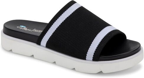 Womens Black Waterproof Katalina Round Toe Slide Sandals Shoes 7.5 M in Saudi Arabia