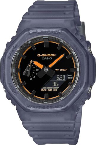 Casio G-Shock Smoke Light Analog-Digital Blue Resin Watch GA2100K-2A in Saudi Arabia