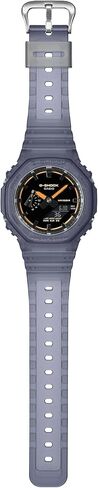 Casio G-Shock Smoke Light Analog-Digital Blue Resin Watch GA2100K-2A in Saudi Arabia