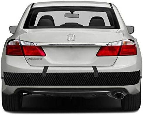 واقي الصدمات الخلفي لسيارة Honda Accord Civic، ألياف الكربون السوداء EVA، مقاس 8x72 بوصة في جميع أنحاء الزاوية تغطية عالمية مناسبة لشاحنة SUV Van Sedan، #12017 in Saudi Arabia