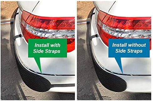 واقي الصدمات الخلفي لسيارة Honda Accord Civic، ألياف الكربون السوداء EVA، مقاس 8x72 بوصة في جميع أنحاء الزاوية تغطية عالمية مناسبة لشاحنة SUV Van Sedan، #12017 in Saudi Arabia