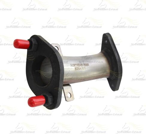مجموعة الأنابيب الأمامية لجانب الراكب والسائق متوافقة مع 2007-2019 Mitsubishi Outlander 3.0L | ستانلس ستيل | العادم الشمالي الشرقي | يشمل الحشيات | استبدال مباشر مناسب in Saudi Arabia