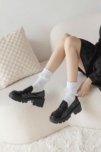 جوارب مكشكشة من الدانتيل للنساء - جوارب الأميرة القطنية الأنيقة in Kuwait