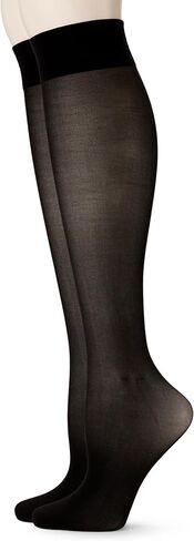 Amazon Essentials Women's Sheer Knee High Stockings, 2 Pairs in Saudi Arabia
