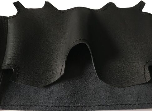 Eiseng DIY Stitch Steering Wheel Cover for Honda Accord 2008 2009 2010 2011 2012 / for Odyssey 2011-2017 / for Pilot 2009-2015 Interior Accessories 15 inches Sew Genuine Leather Black Thread in Kuwait