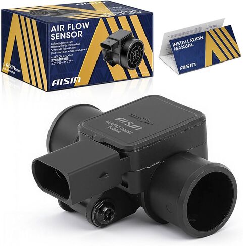 AISIN MAFAZ-00051 Mass Air Flow (MAF) Sensor with Housing - Compatible with Dodge Ram 1500 10-13, Avenger 08-14, Caliber 2010, Jeep Compass Patriot 09-10, Chrysler 200 11-14 - with 3 Pins in Saudi Arabia