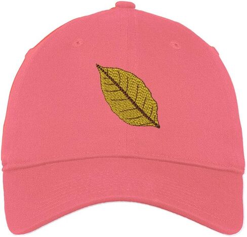 Soft Baseball Cap Tobacco Leaf Embroidery Leaves Twill Cotton Dad Hats for Men & Women in Saudi Arabia