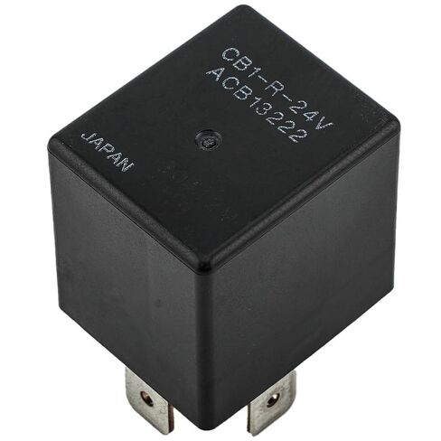 CB1-R-24V ACB13222 M01 24VDC 20A 1 Form C Quick Connect 5Pins Plug in Mini-ISO Automotive Relays Cell Motors, Air Compressor, ABS, EPS, etc with Resistor in Kuwait