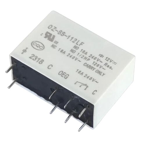 2Pcs OZ-SS-112LF 16A 12VDC General Purpose Multi-Function Relay 8Pins in Saudi Arabia