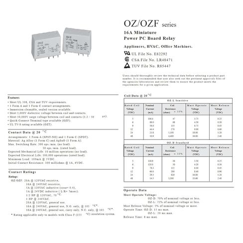 2Pcs OZ-SS-112LF 16A 12VDC General Purpose Multi-Function Relay 8Pins in Saudi Arabia