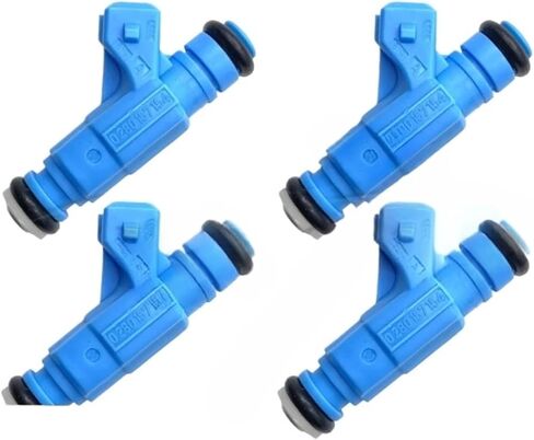4PCS 0280157154 Fuel Injector Bico Compatible with Fiat Uno Palio Siena Strada 1.4L 2013 55258432 Automent Car Accessories Injection Nozzle in Saudi Arabia