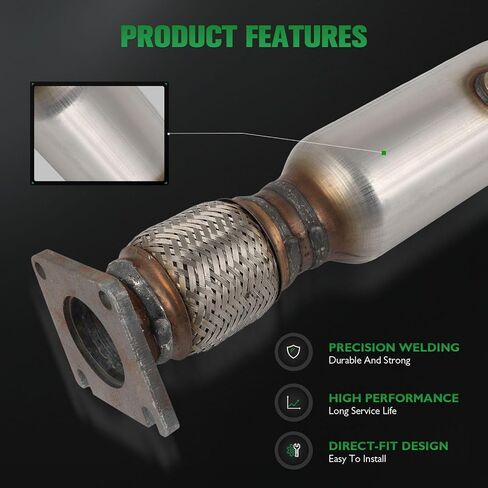 Exhaust Catalytic Converter SCITOO Compatible with 2001-2007 For Dodge 3.3L,2001-2007 For Dodge 3.8L,Replace 16187,EPA Compliant in Saudi Arabia