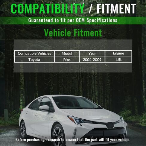 Catalytic Converter Compatible with Toyota Prius 2004-2009 1.5L L4(OEM replacement parts) in Kuwait