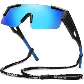 TJUTR Fit Over Glasses Sunglasses for Men, Polarized UV Protection Shades Wear Over Prescription Glasses for Cycling Fishing in Kuwait