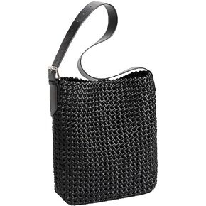 حقيبة حمل منسوجة من JINMANXUE للنساء، حقيبة يد ومحافظ نسائية، حقيبة سلة خضروات عصرية، حقائب كتف كاجوال in Kuwait